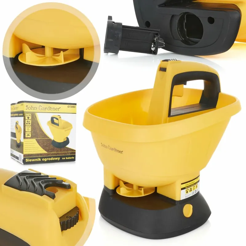 SIEWNIK NASION AUTOMATYCZNY ROZSIEWACZ NAWOZU SOLI | Właśnie dodano