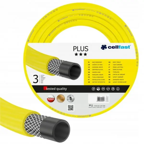 Bardzo popularny produkt | CELLFAST WĄŻ OGRODOWY 3-WARSTWOWY 25BAR 3/4" 50M